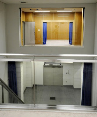 Execution chamber at Tokyo Detention Center