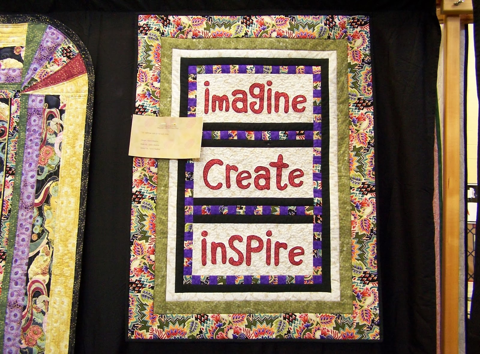 Glady's Gab on Quilts and Quotes Harvest of Quilts Dover, Ohio Quilt