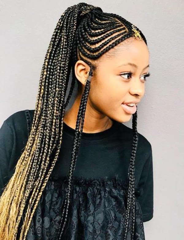 36 Latest Jumbo Lemonade Braids Hairstyles With Accessory To