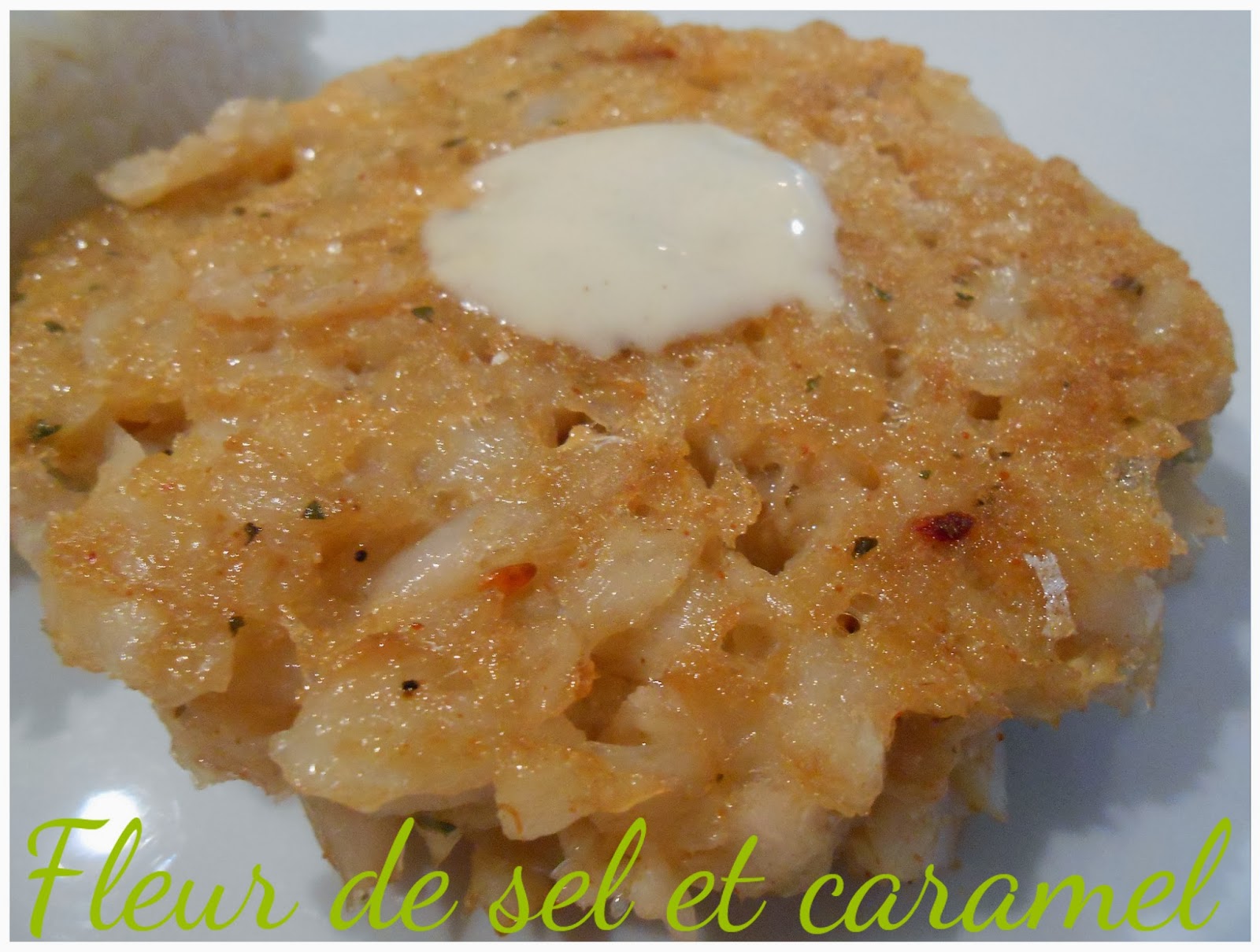 Fleur de sel et Caramel Steaks de merlan mexicain