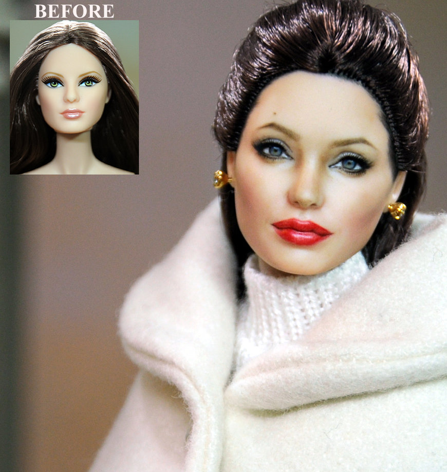 18-Angelina-Jolie-Noel-Cruz-Hyper-Realistic-Make-up-on-small-Dolls-www-designstack-co