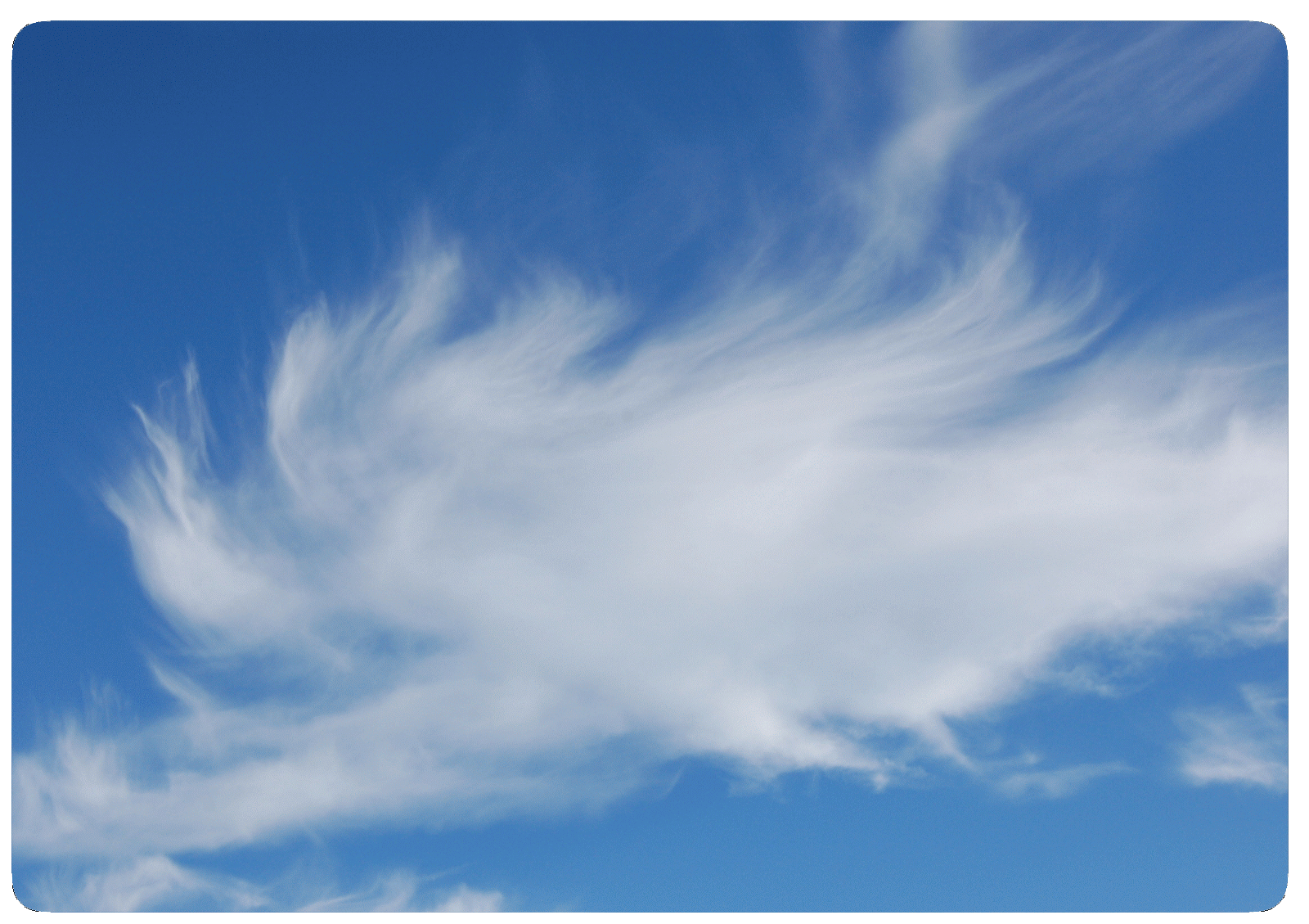 Les nuages Les diffèrentes formes de