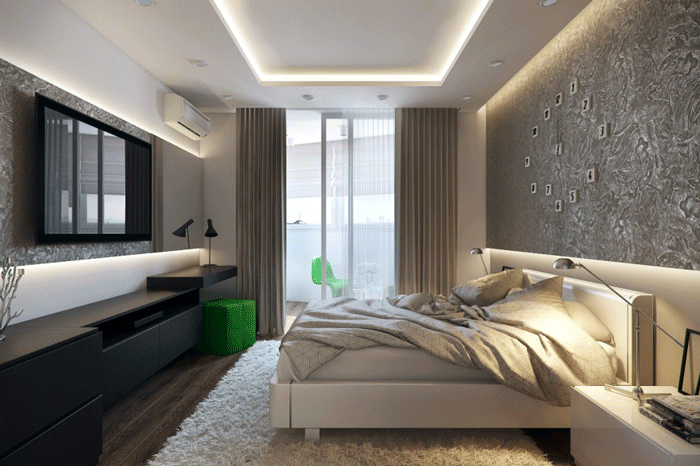Stylish pop false ceiling designs for bedroom 2015