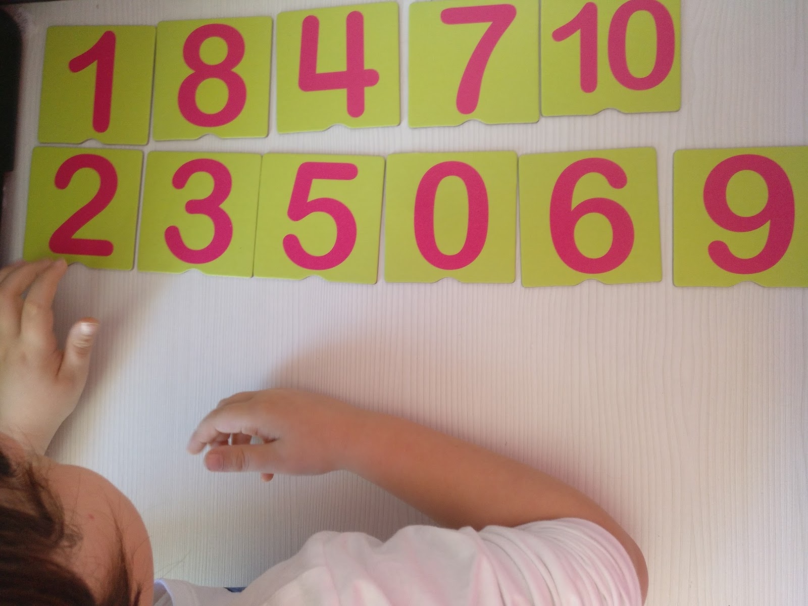Entrenubesespeciales Tacto Fichas De Numeros Y Pre Escritura