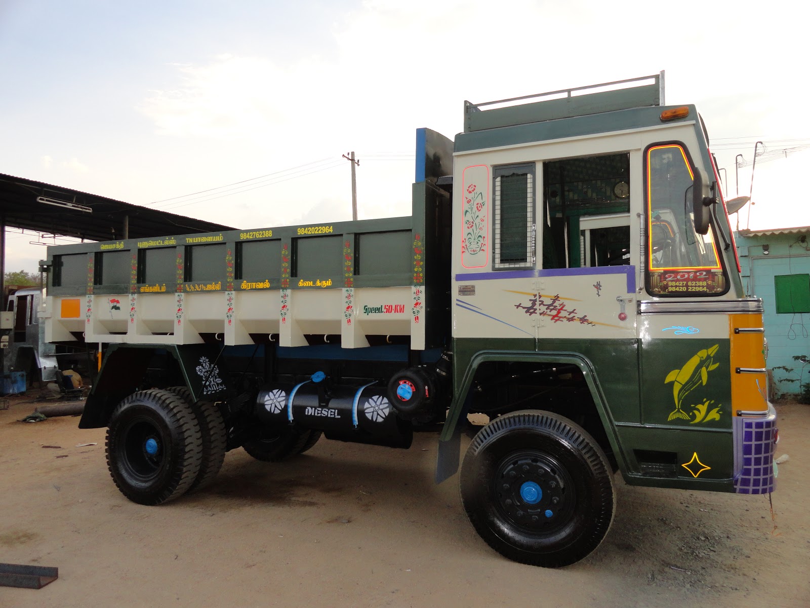 SRI KANNIMAR LABOUR BODY BUILDERS NEW TRUCK BODY BUILDING new truck