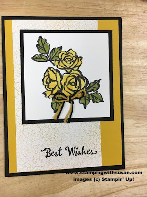 Stampin' Up! Petal Palette Best Wishes, Stampin'  Blends, Bakers Twine Color Theory