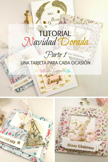 tarjetería, tarjeta navidad, felicitación, christmas cadrd, lentejuelas, shaker box goma eva, goma eva, decoración navideña, adornos árbol, árbol navidad, adornos de navidad, Navidad, Christmas, mini album, decoración dorado, gold, libro de recuerdos, acetato scrapbook, scrap, scrapbooking, recuerdos de Navidad, adornos navideños, Navidad handmade, regalos únicos, regalos DIY, conserva tus recuerdos, tutorial scrapbook, foil reactivo, foil minc, embossing, shaker,shaker box, violin cantarin