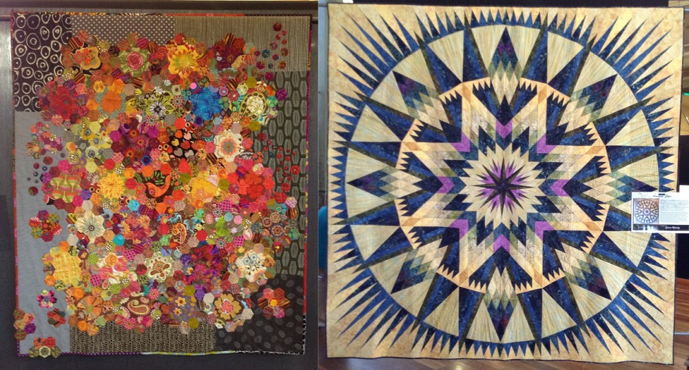 ON THE GRAPEVINE A Trip to Melbourne \ Australasian Quilt Convention