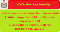 Public Service Commission Recruitment 2016