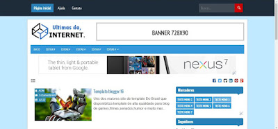 Blogger template moderno 01026 Blogger template moderno 01026