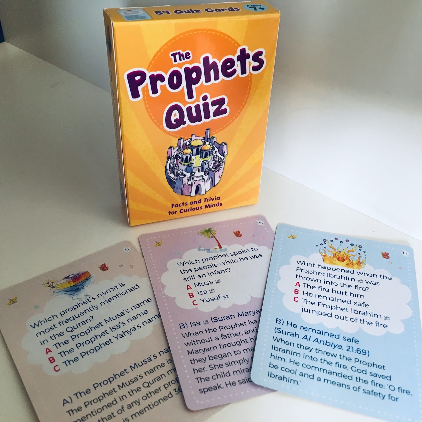Trivia Quiz Cards Islam From the Start