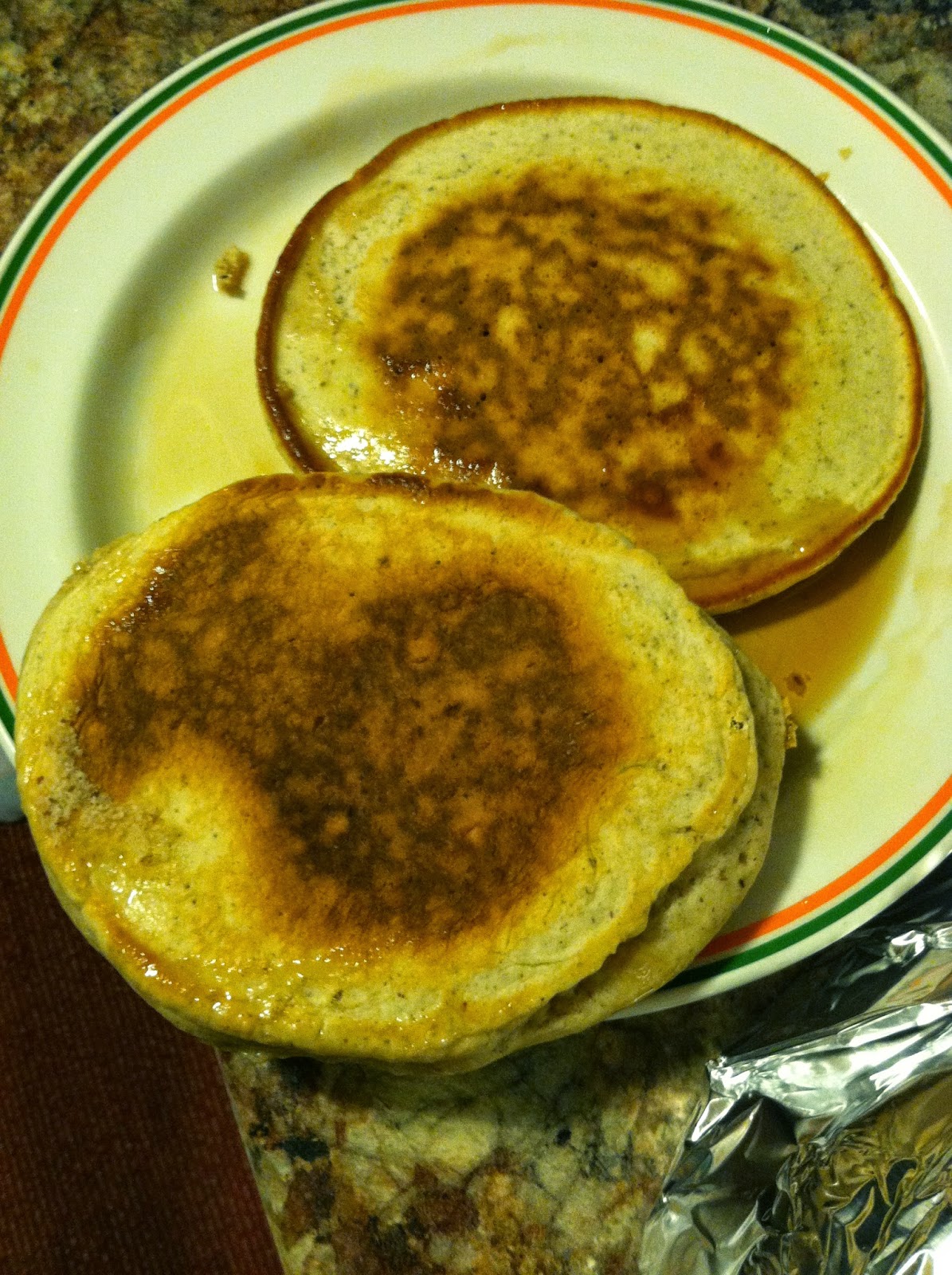 Budget Epicurean Breakfast Pancake Burger