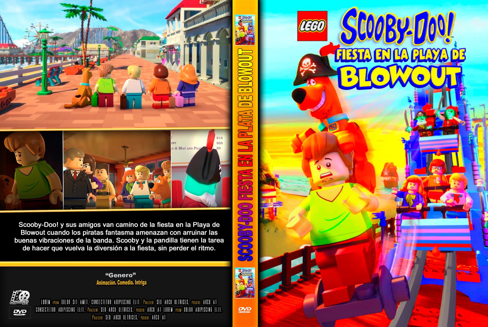 riodvd: Lego Scooby Doo - Fiesta En La Playa Blowout