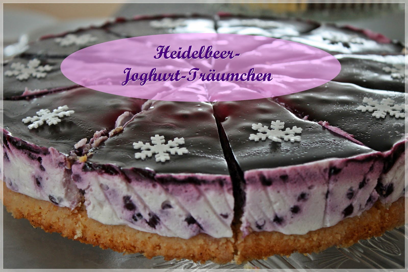 Neues von Natalie: Heidelbeer-Joghurt-Träumchen OHNE Lactose