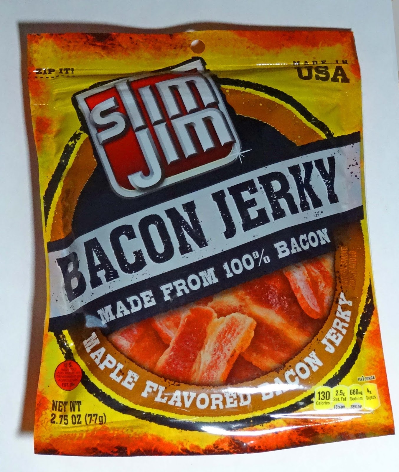 MAD MEAT GENIUS MAPLE FLAVORED BACON JERKY