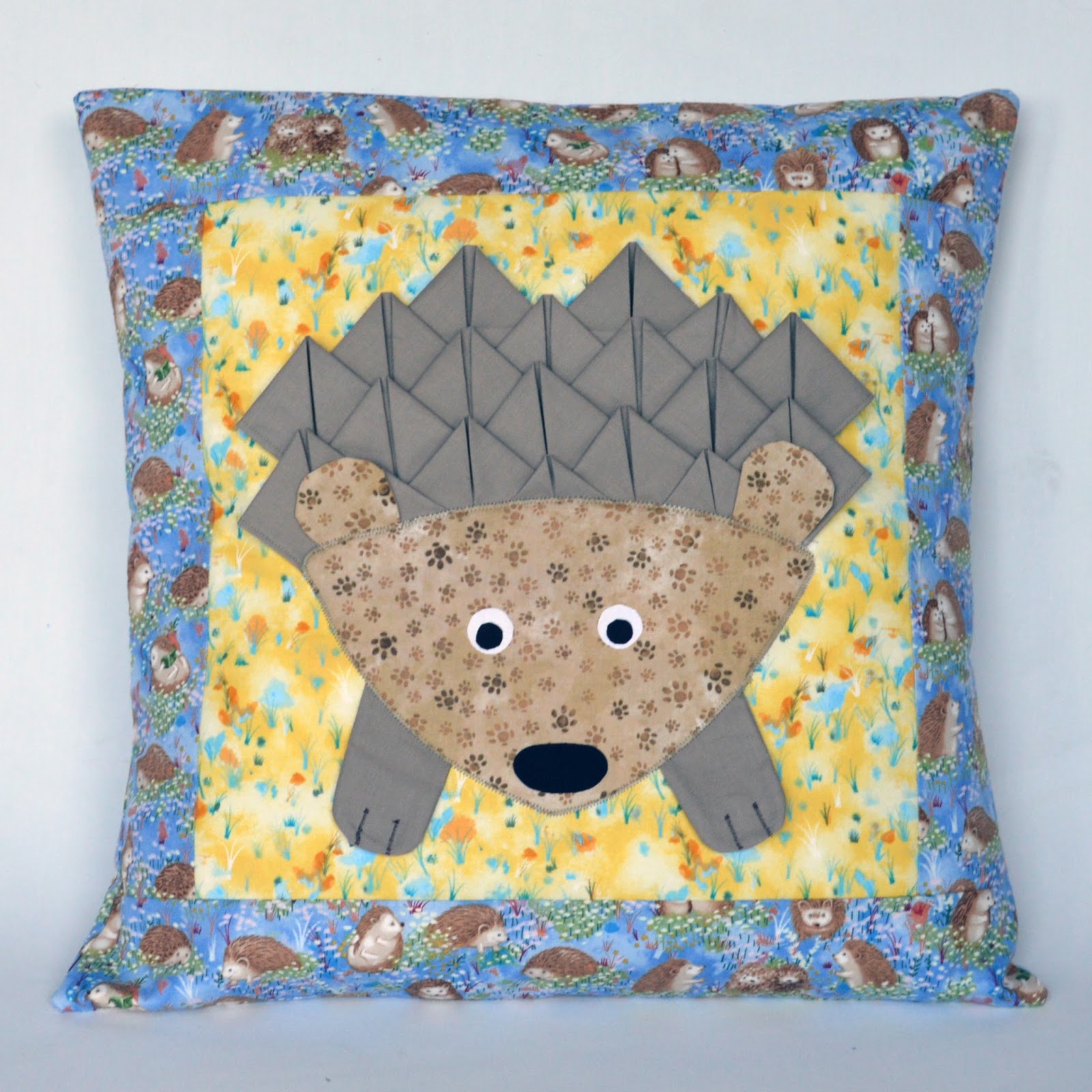 Inspired by Fabric Hedgehog Love Pillow Tutorial