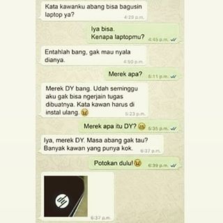 Hadeeeh!!! Masalahnya Apa, Ngomongnya Apa. Percakapan Orang-Orang ini Asli Bikin Kesel Hadeeeh!!! Masalahnya Apa, Ngomongnya Apa. Percakapan Orang-Orang ini Asli Bikin Kesel