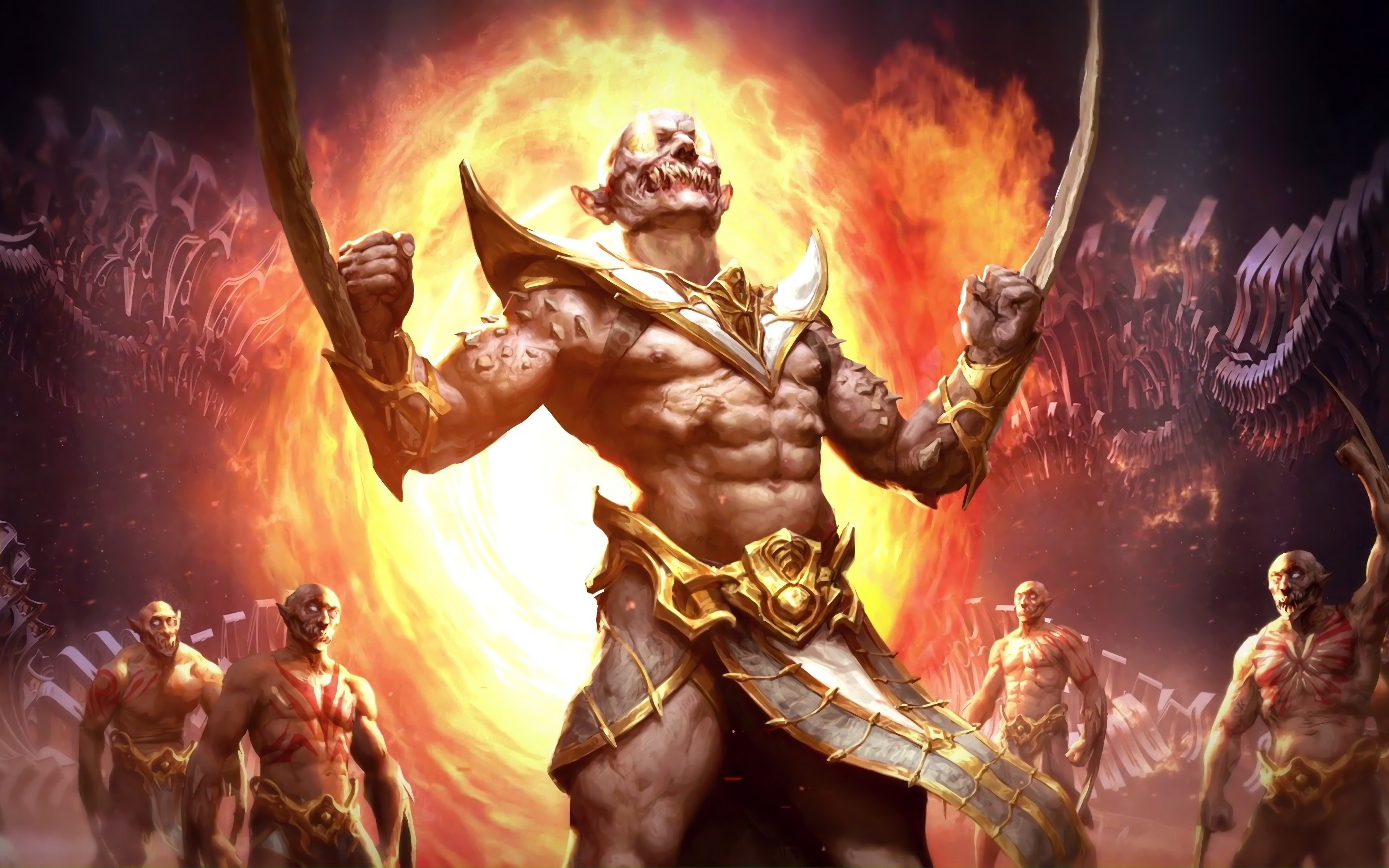 Download Mortal Kombat Baraka Unleashing His Fury Wallpaper