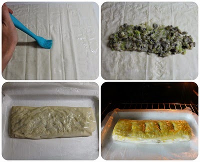 strudel salato vegetariano strudel salato vegetariano