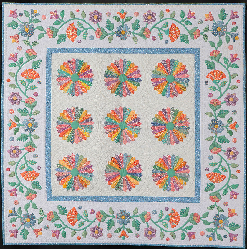 Beadlust Does Machine Quilting Enhance Quilts that are otherwise Hand