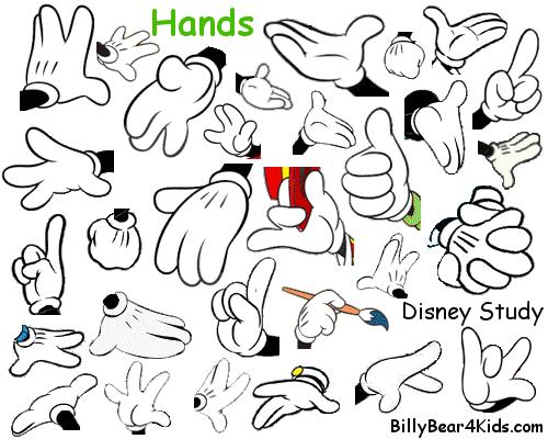 Gallery For > Mickey Mouse Glove Printable