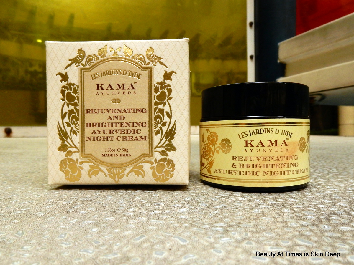 Kama Rejuvenating and Brightening Ayurvedic Night Cream and alternative