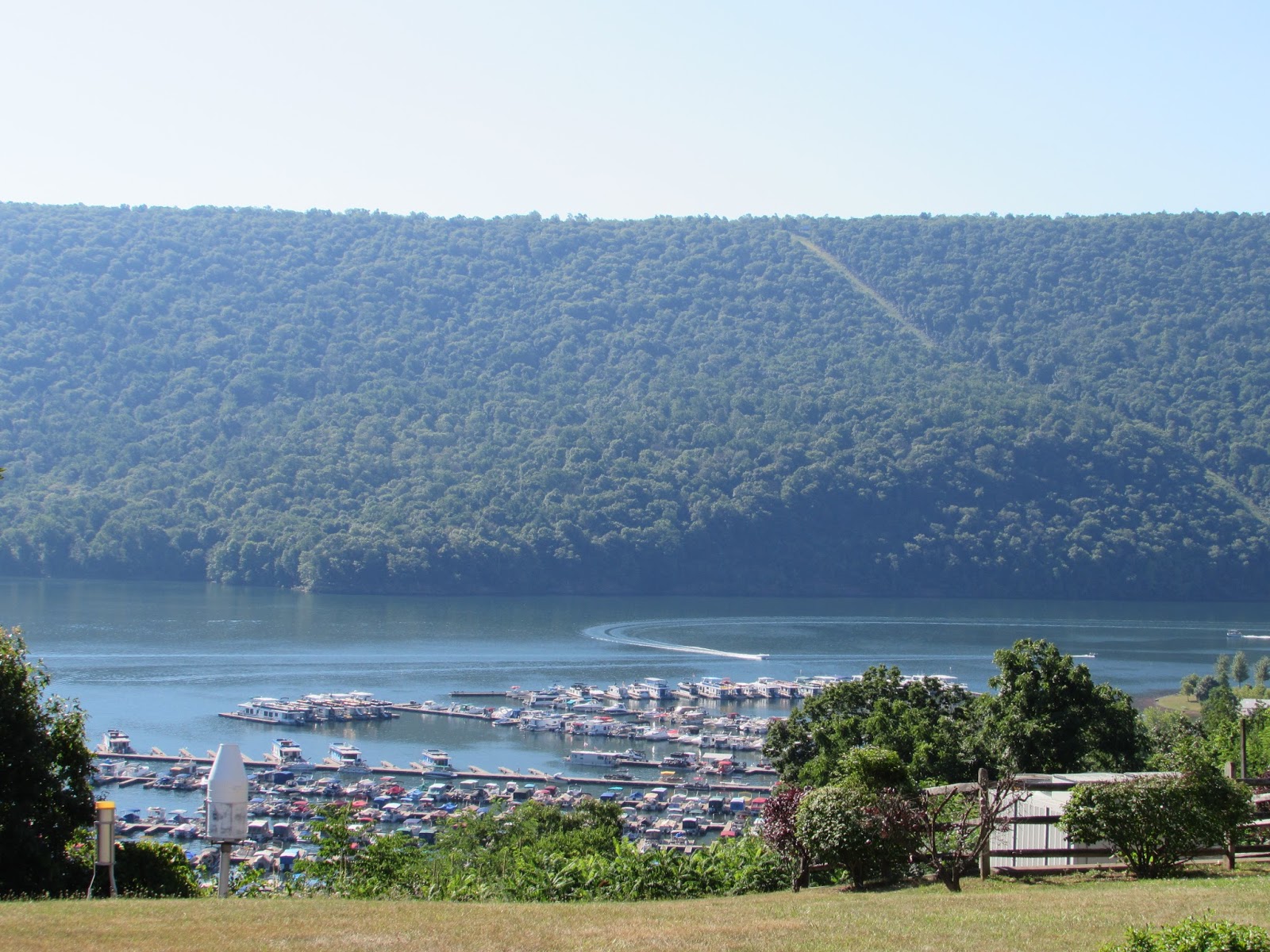 Raystown Lake Visitor Center and Allegrippis Mountain Biking Trails