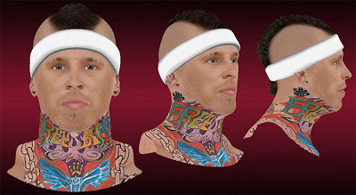 NBA 2K13 Chris Andersen Birdman Cyberface Patch