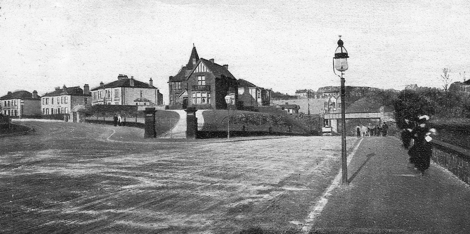 Tour Scotland Old Photograph Langside Road Newlands Glasgow Scotland