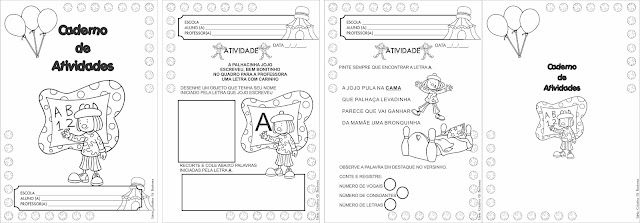 Caderno de Atividades Circo Jojo