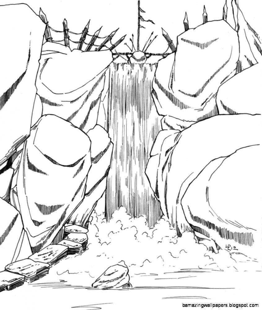 how to draw a waterfall step 6 1 000000005260 5 – waterfalls