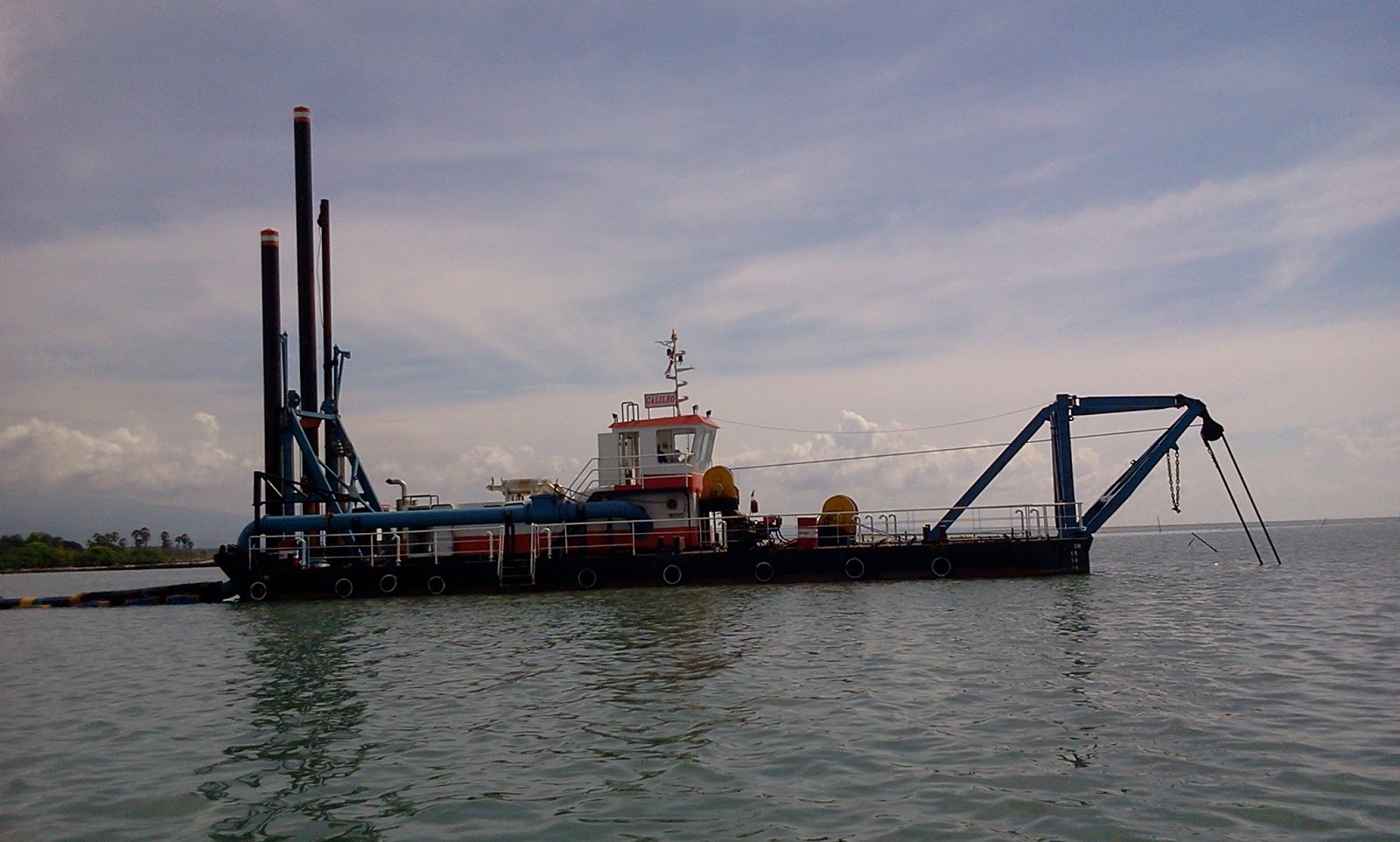 dredge suction cutter hamson kapal manufacturer winch builder gear steering dredging garbage hydraulic seismic