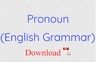 pronoun english grammar