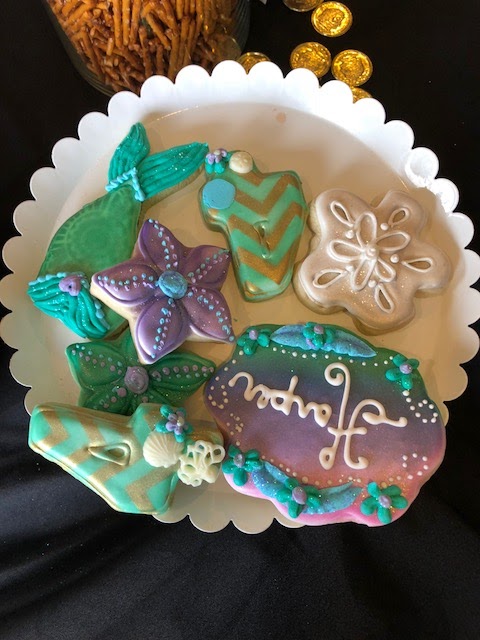 mermaid and pirate themed party