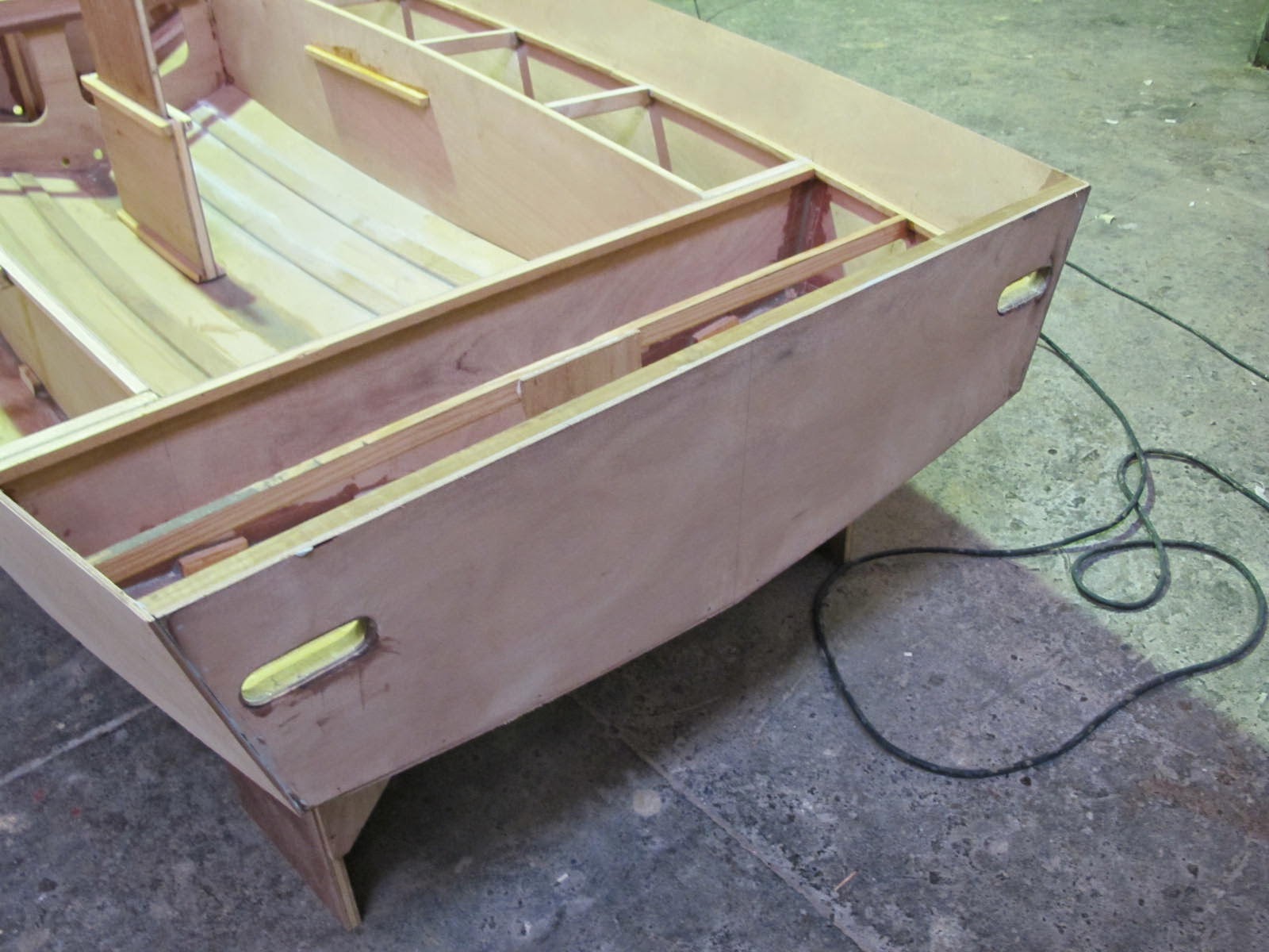 CKD Boats Roy Mc Bride Mirror Dinghy kit building, the details