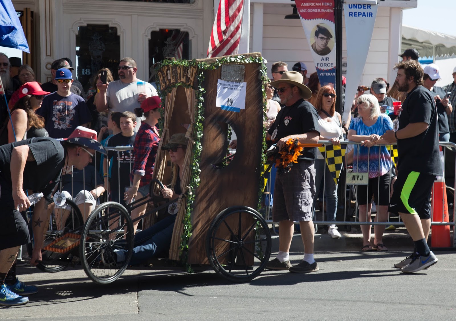 Scott's Images Outhouse Races in Virginia City
