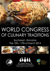 World Congress of Culinary Traditions - Bucharest 2014