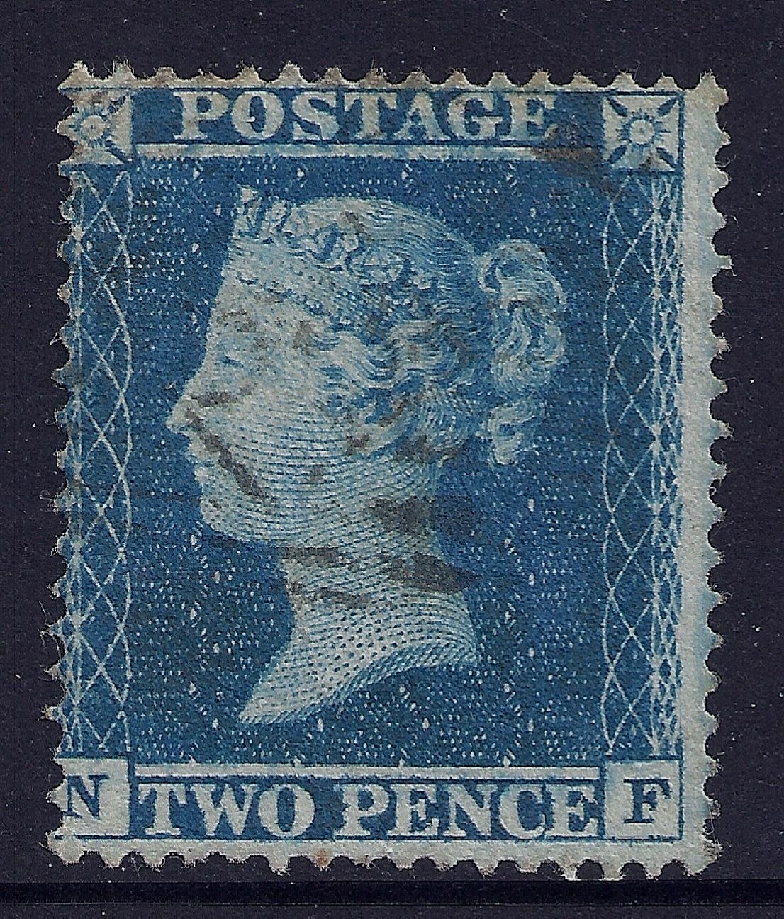Stamp Valuing Two Penny Blue