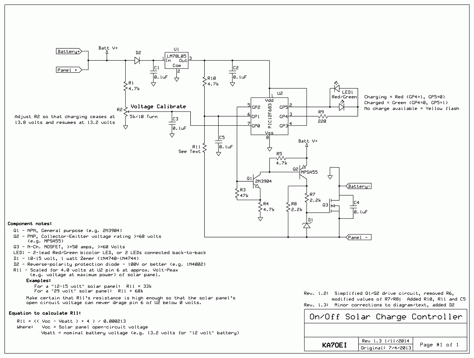 KA7OEI's blog: A "simple, effective, yet inefficient" solar charge controller.