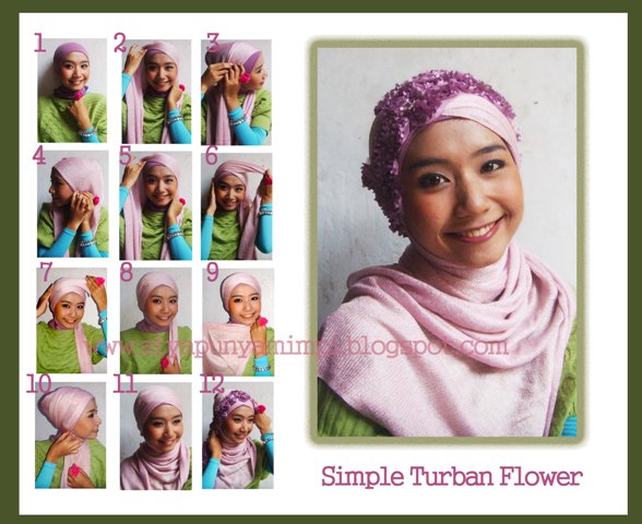 Simple Turban Flower