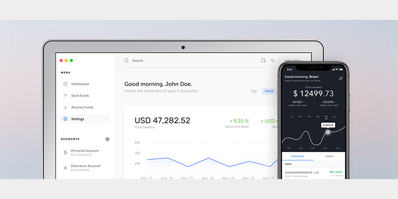 ledger wallet desktop mobile applications release crypto