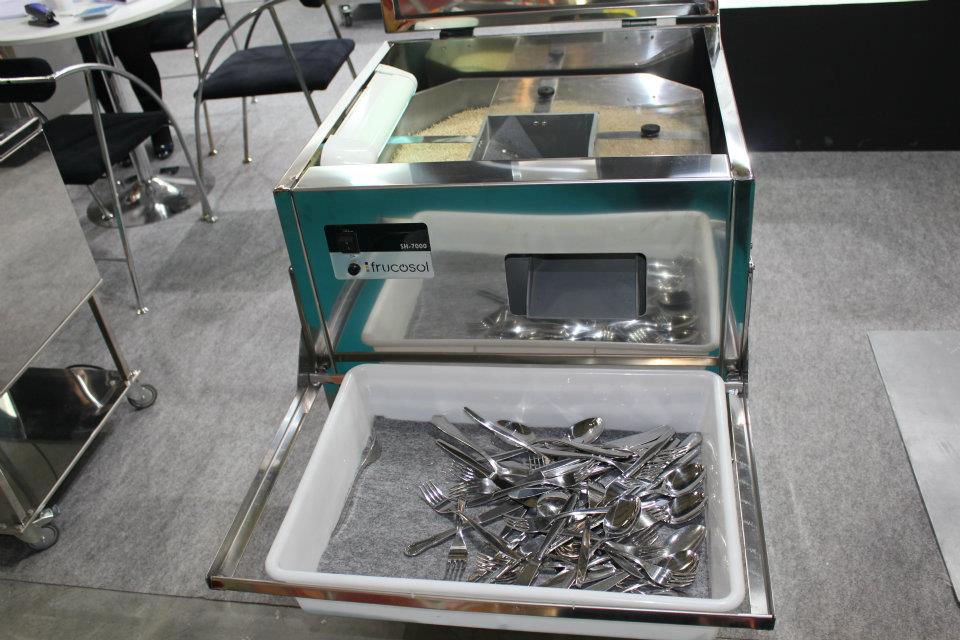 Cutlery Polishing machines Frucosol Cutlery Polishers in HOST, Milan