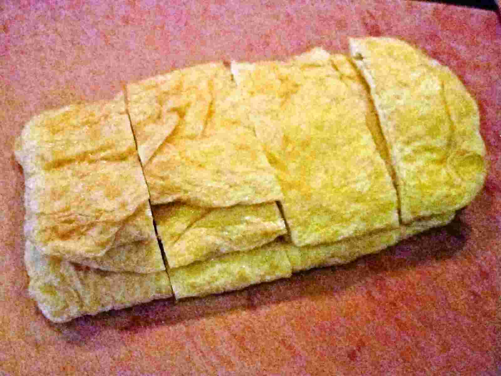 Recipes for Tom Daikon to usuage no nimono / daikon radish and thin