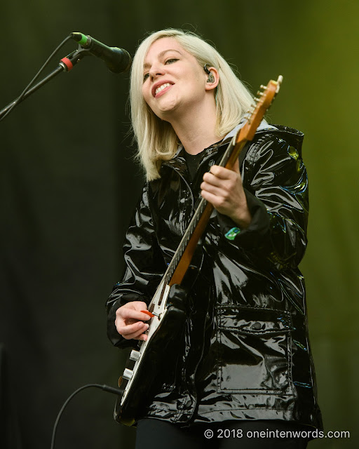 Alvvays on the Garrison Stage at Field Trip 2018 on June 3, 2018 Photo by John Ordean at One In Ten Words oneintenwords.com toronto indie alternative live music blog concert photography pictures photos