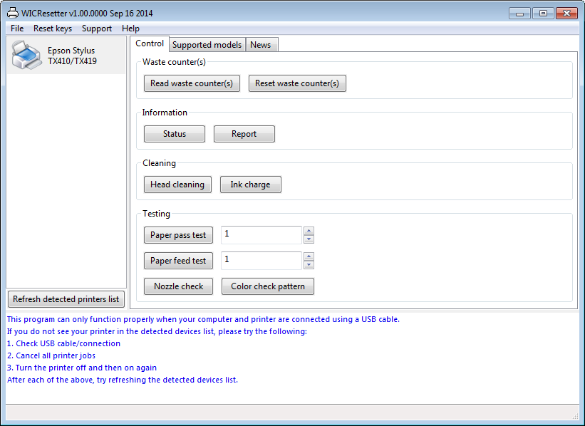 Are Epson printer all lights flashing? Fix now Reset Epson Artisan