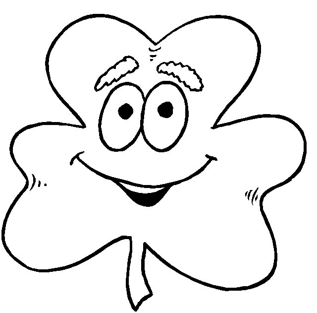 shamrock coloring pages, kids coloring pages title=