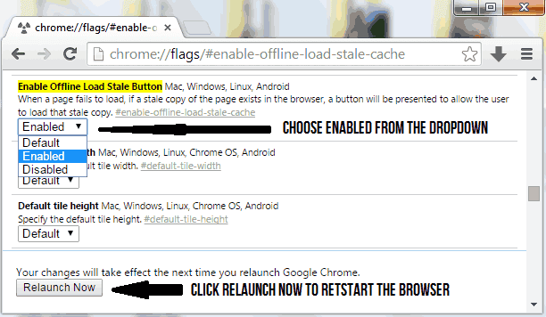 How to Enable Offline Browsing in Google Chrome How to Enable Offline Browsing in Google Chrome