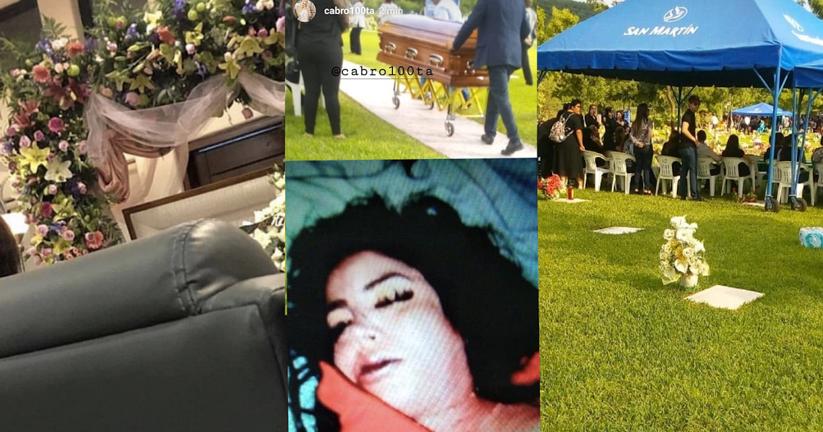 Fotogalería así fue el velorio y el entierro de Claudia Ochoa Félix ‘La