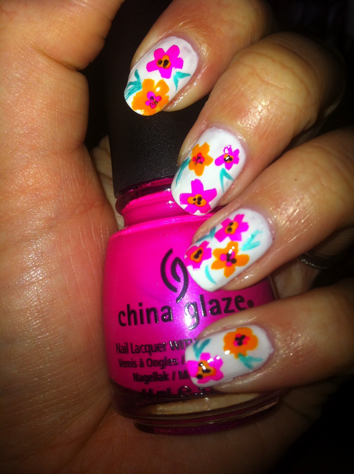 Nails and Tales: Summer Floral Nails