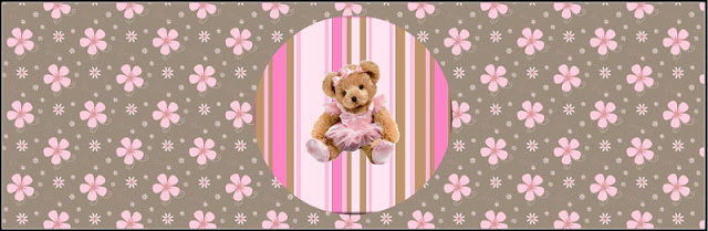 Ballerina Bear: Free Printable Candy Bar Labels. Ballerina Bear Free Printable Labels.